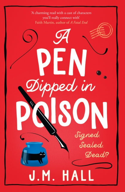 A Pen Dipped in Poison by J.M. Hall - Paperback