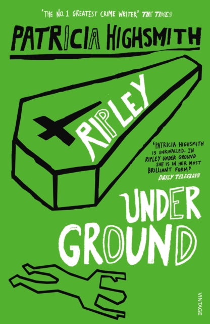 Ripley Under Ground by Patricia Highsmith - Paperback