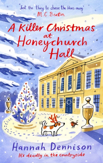 A Killer Christmas at Honeychurch Hall by Hannah Dennison - Paperback