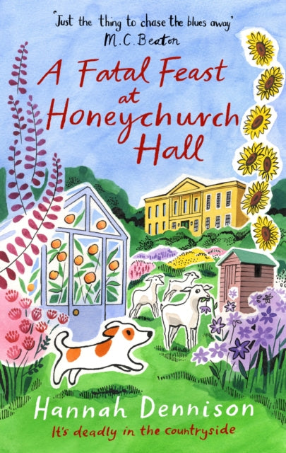 A Fatal Feast at Honeychurch Hall by Hannah Dennison - Paperback