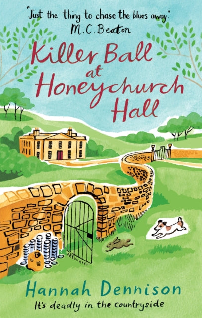 A Killer Ball at Honeychurch Hall by Hannah Dennison - Paperback