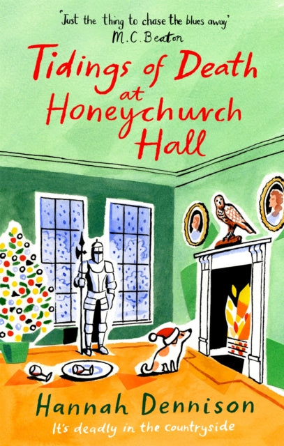 Tidings of Death at Honeychurch Hall by Hannah Dennison - Paperback