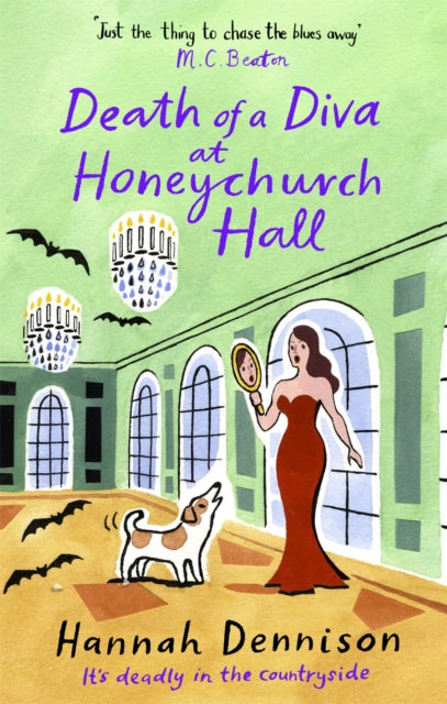 Death of a Diva at Honeychurch Hall by Hannah Dennison - Paperback