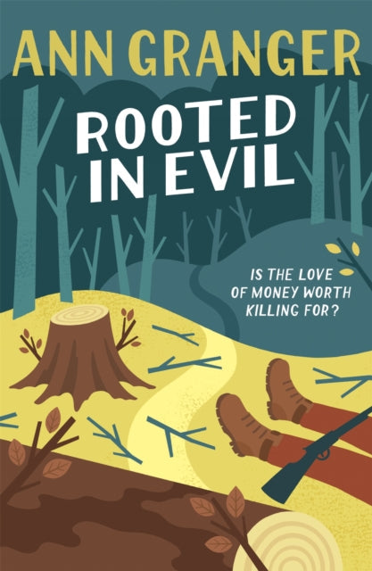 Rooted in Evil by Ann Granger - Paperback